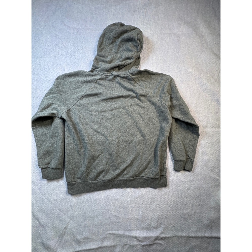 Under Armour Mens Rival Fleece Hoodie Gray Pullover‎ Logo Sweatshirt Size Large - Picture 3 of 6
